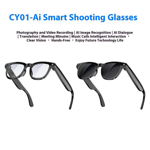 Ai Smart Glasses 800w Double Lens - Innovibe Lab