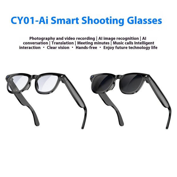 Ai Smart Glasses 800w Double Lens - Innovibe Lab